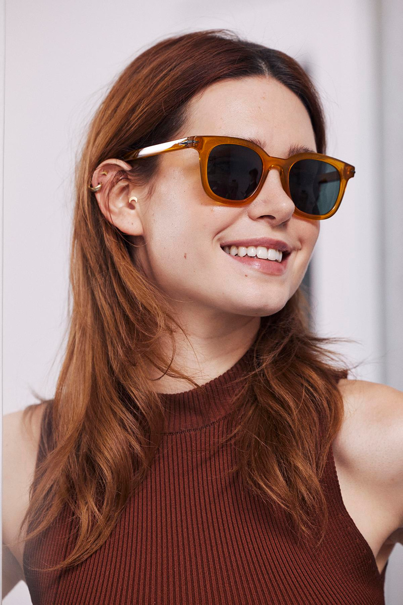 Margot Orange Green Güneş Gözlüğü