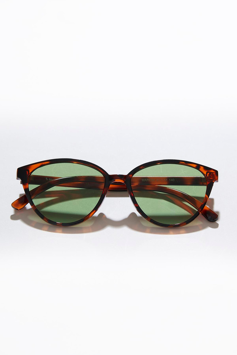 Marion Leopard Green Güneş Gözlüğü