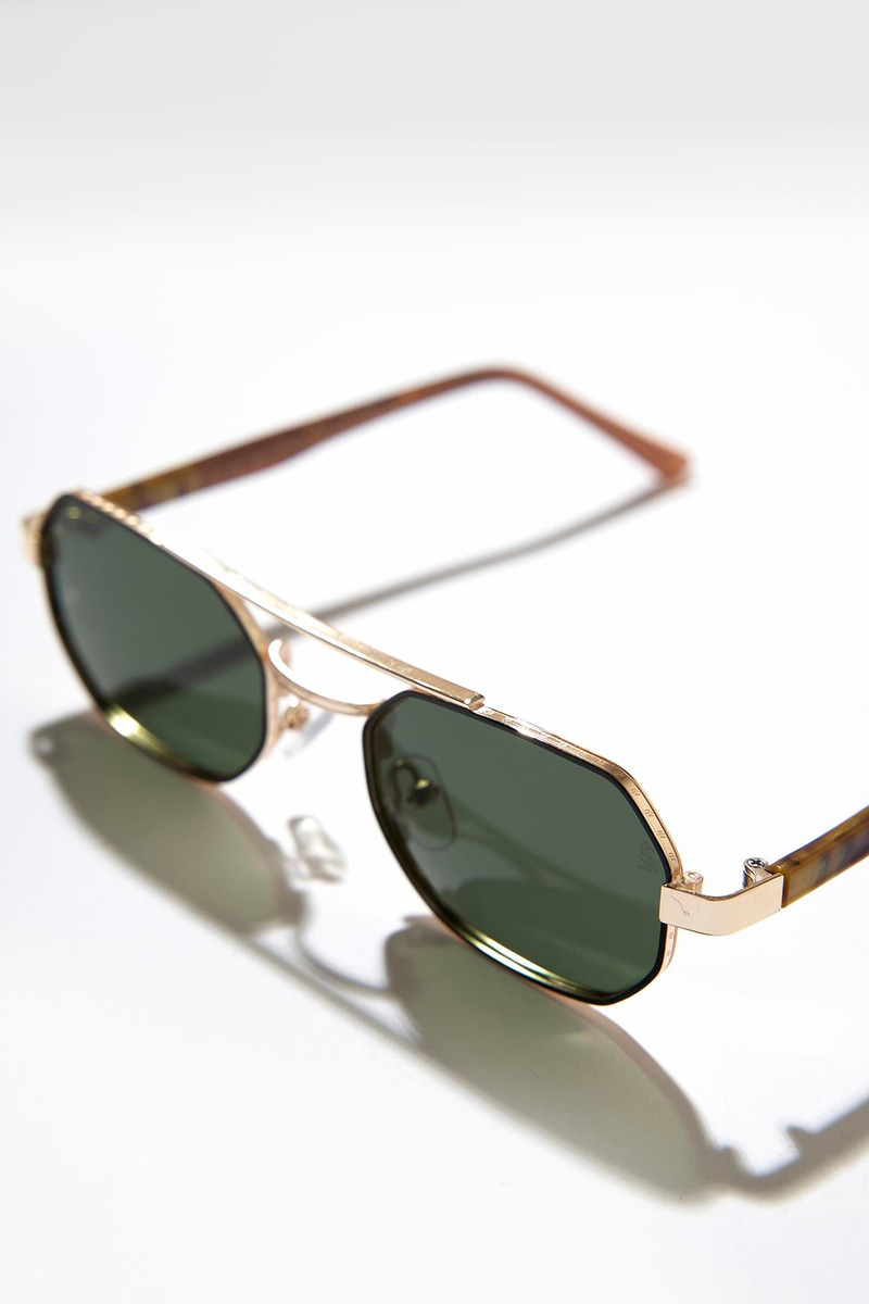 Marny Gold Green Erkek Güneş Gözlüğü