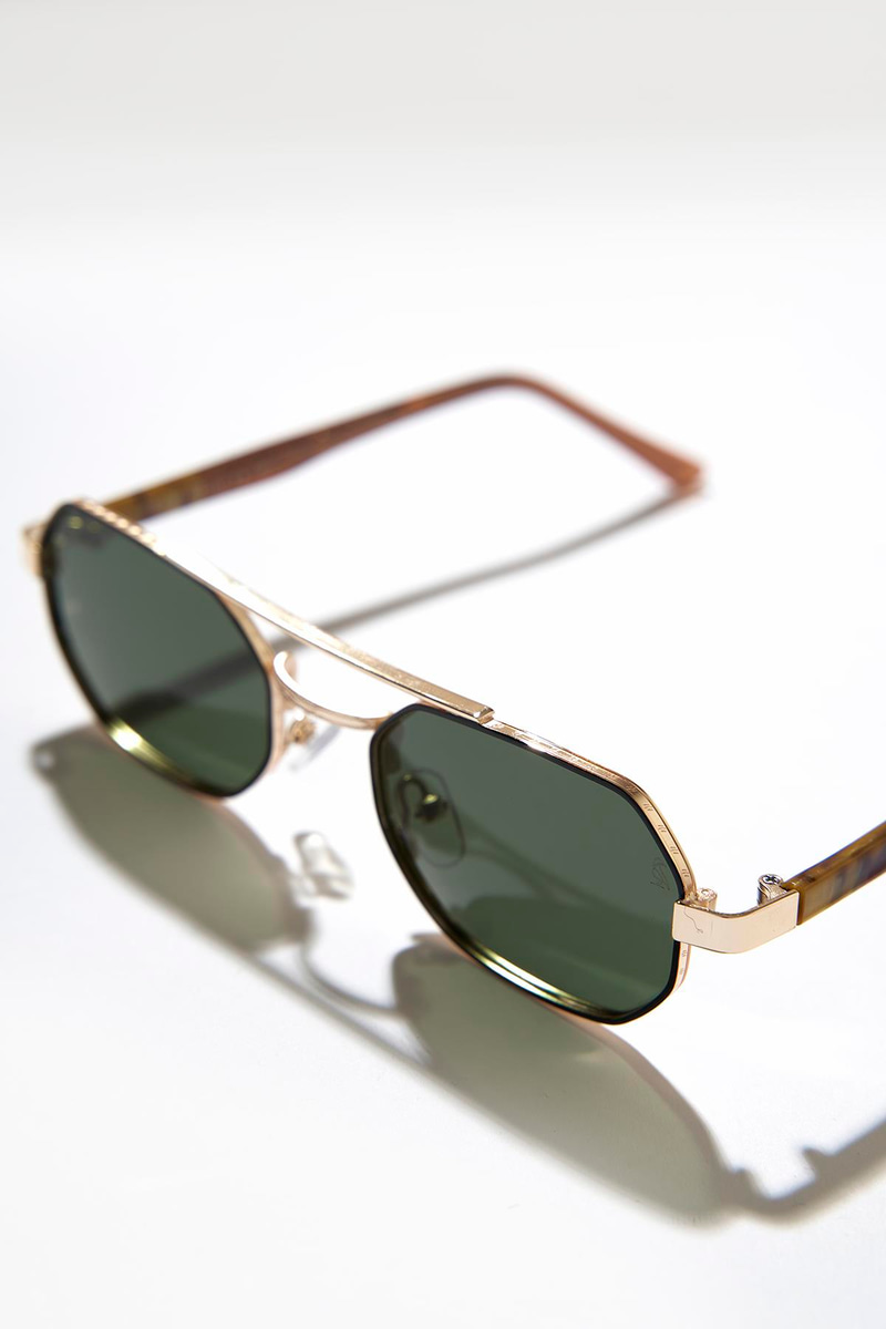 Marny Gold Green Güneş Gözlüğü