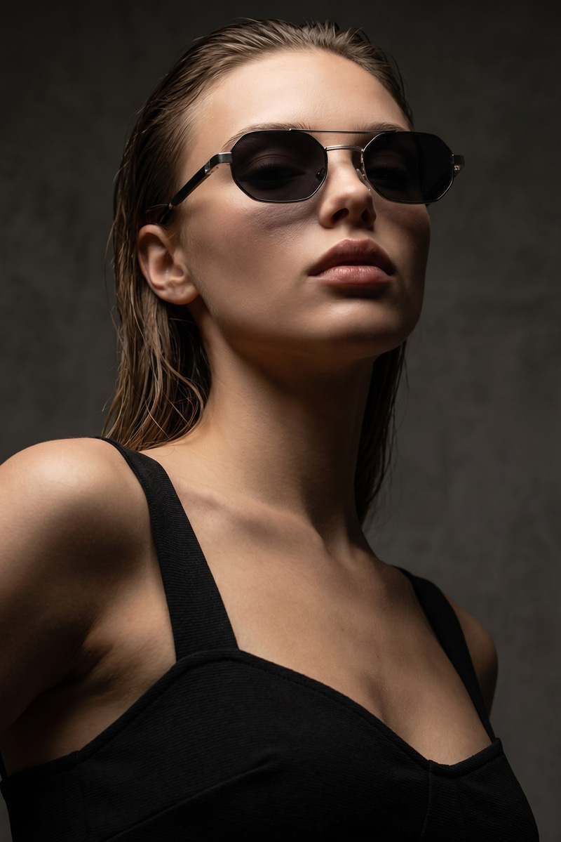 Marny Silver Black Güneş Gözlüğü