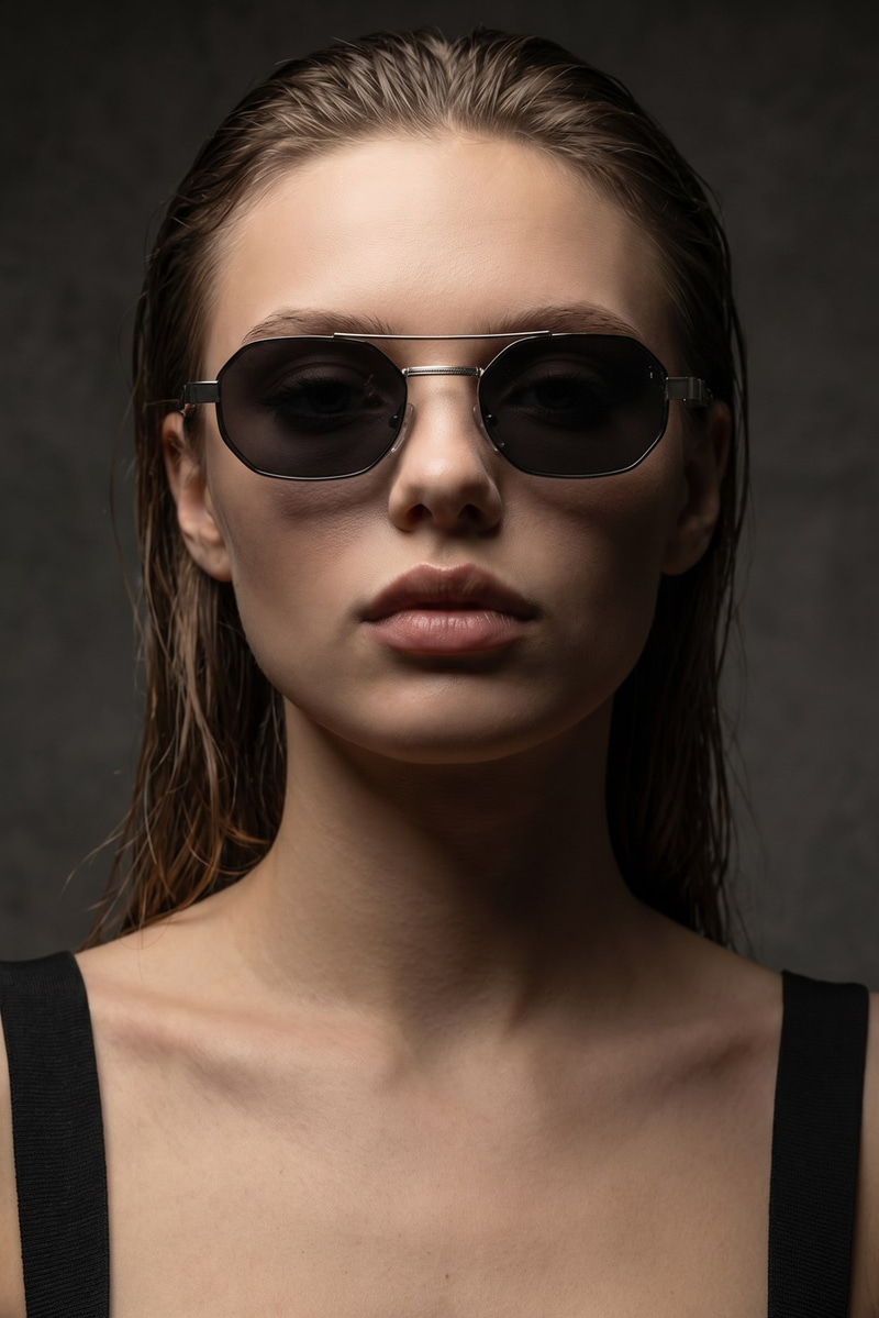 Marny Silver Black Güneş Gözlüğü