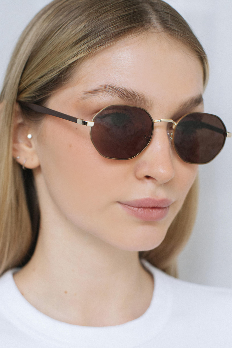 Marten Gold Brown Güneş Gözlüğü