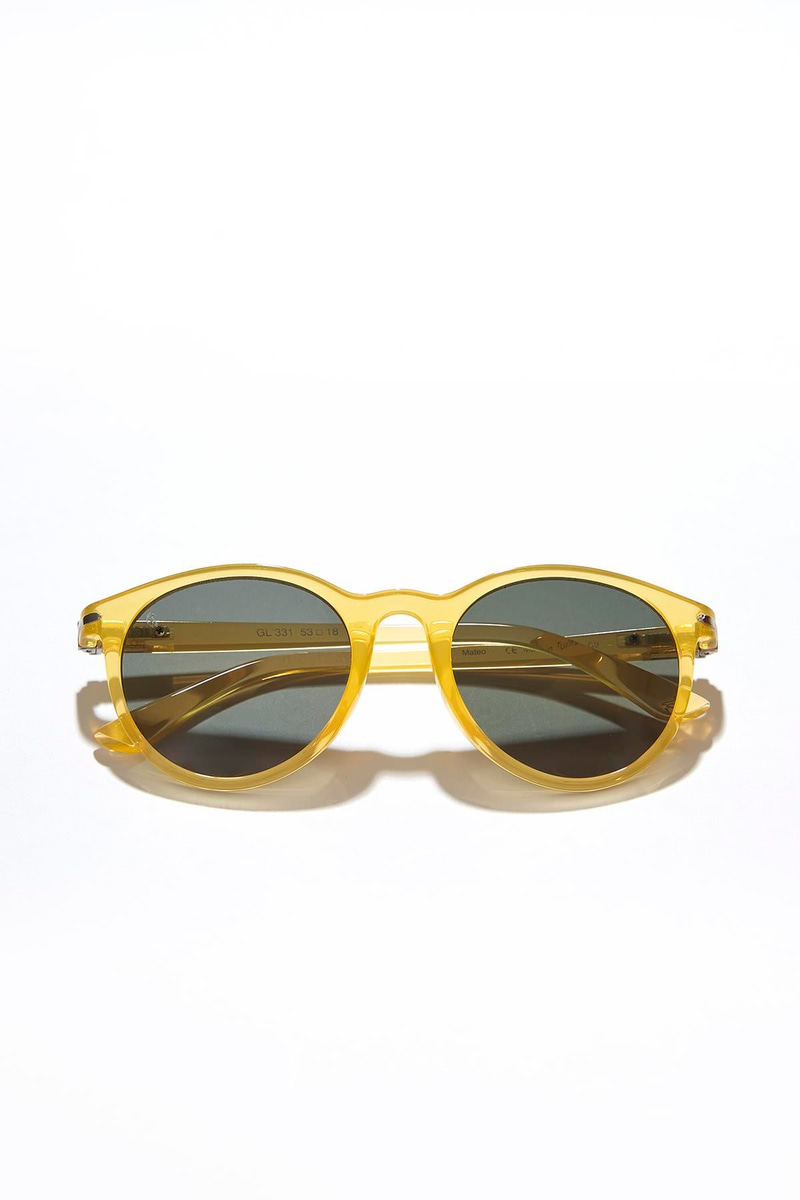 Mateo Yellow Green Güneş Gözlüğü