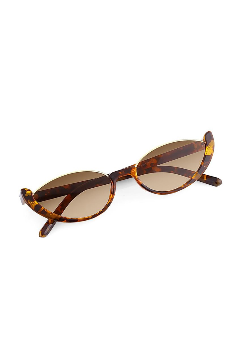 Mathia Leopard Brown Güneş Gözlüğü