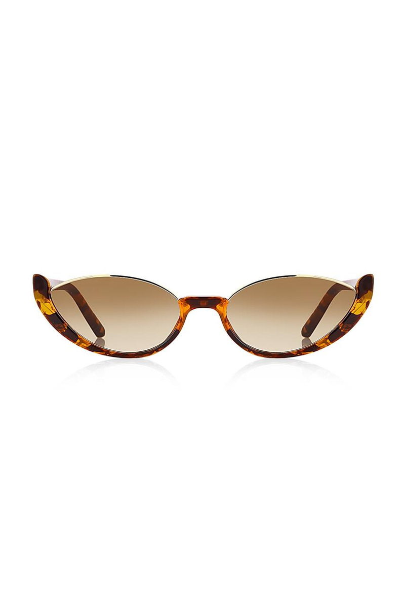 Mathia Leopard Brown Güneş Gözlüğü