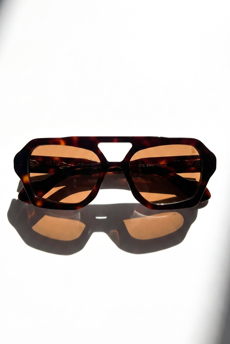 Mavron Leopard Brown Güneş Gözlüğü