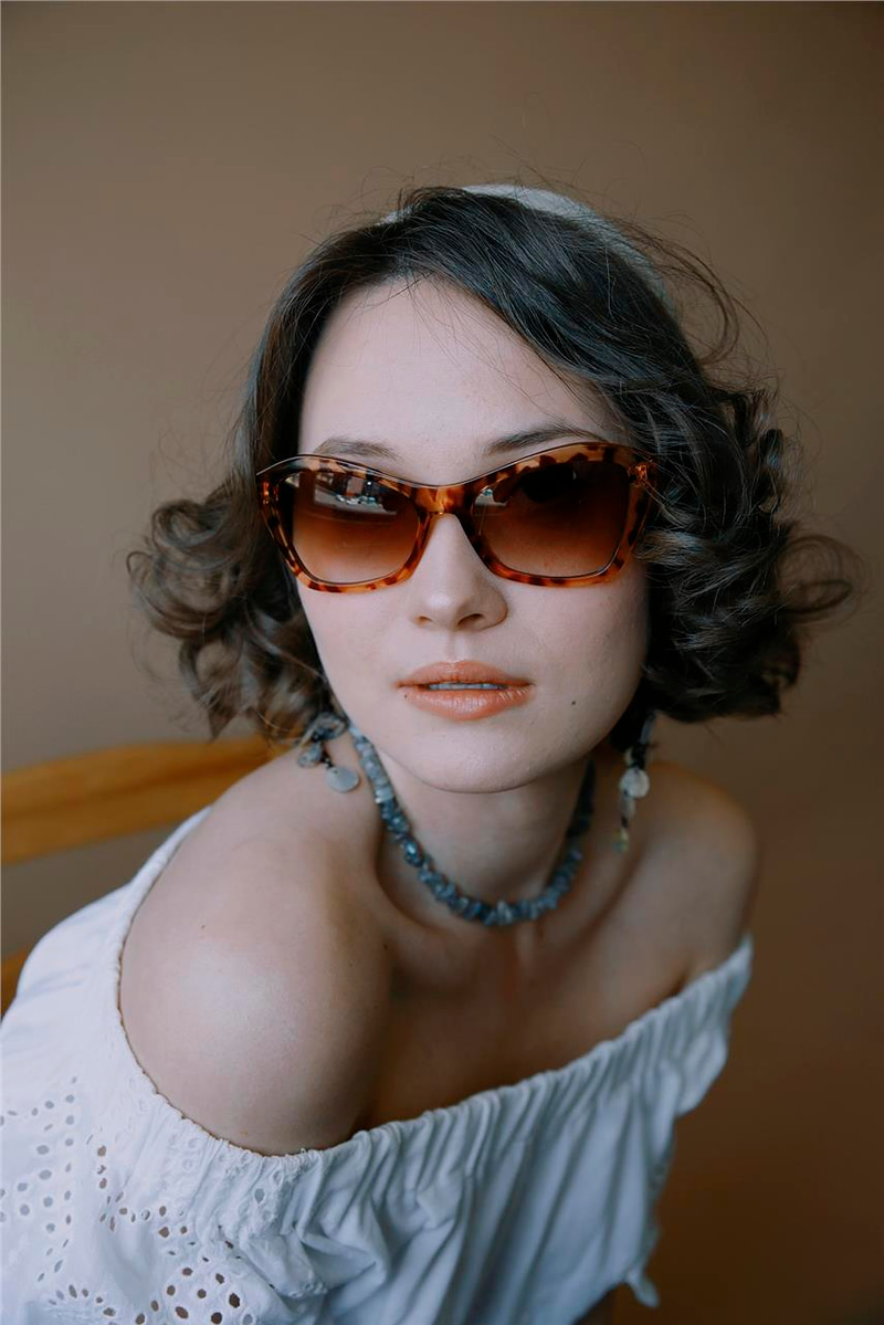 Melina Leopard Brown Güneş Gözlüğü
