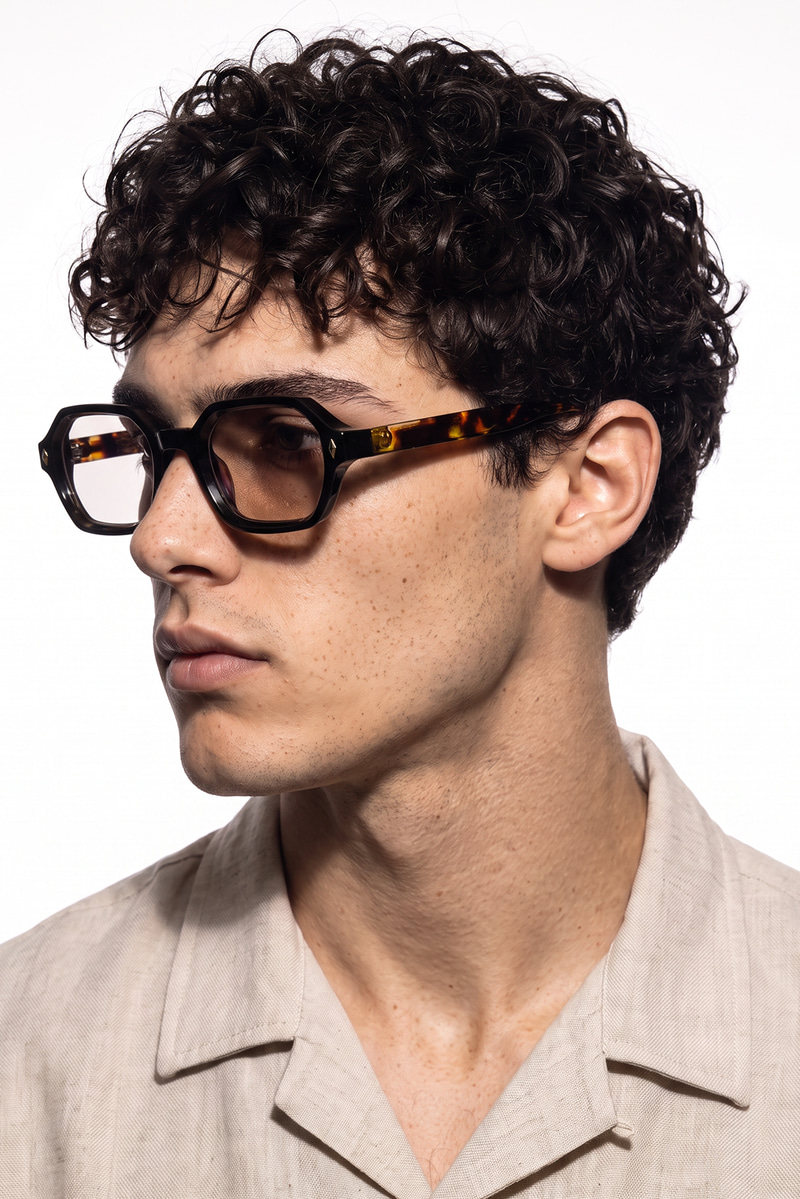Meridra Black Leopard Brown Erkek Photochromic Güneş Gözlüğü