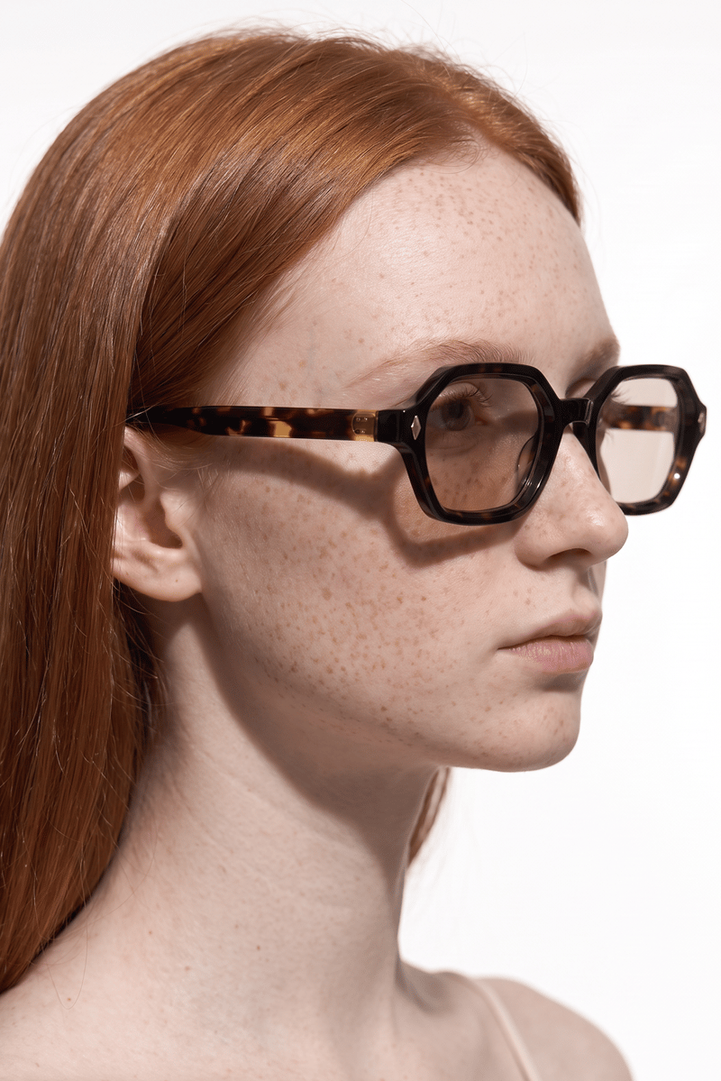 Meridra Black Leopard Brown Photochromic Güneş Gözlüğü