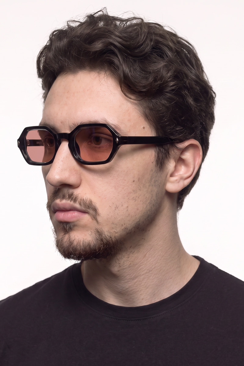 Meridra Black Pink Erkek Photochromic Güneş Gözlüğü