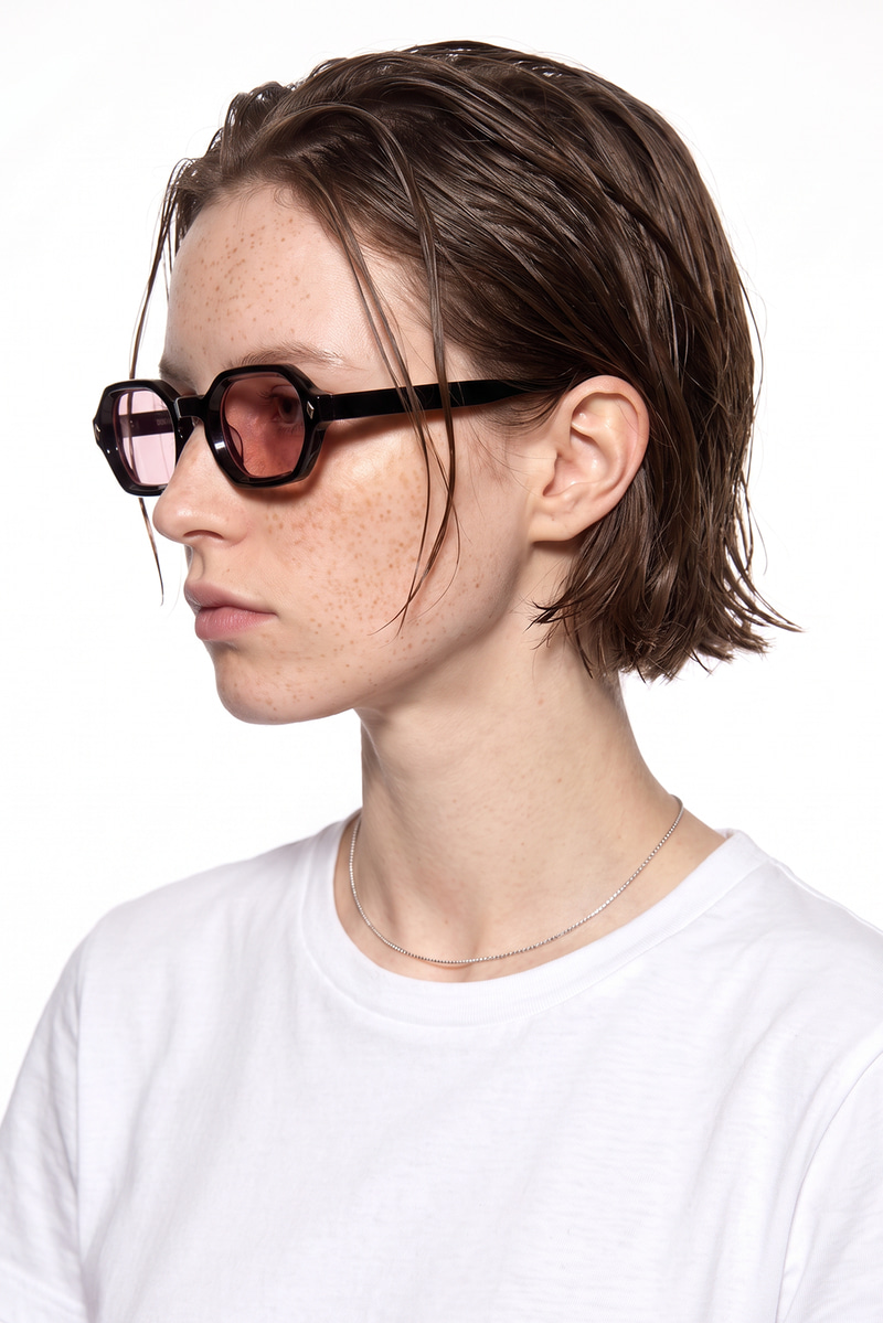 Meridra Black Pink Photochromic Güneş Gözlüğü