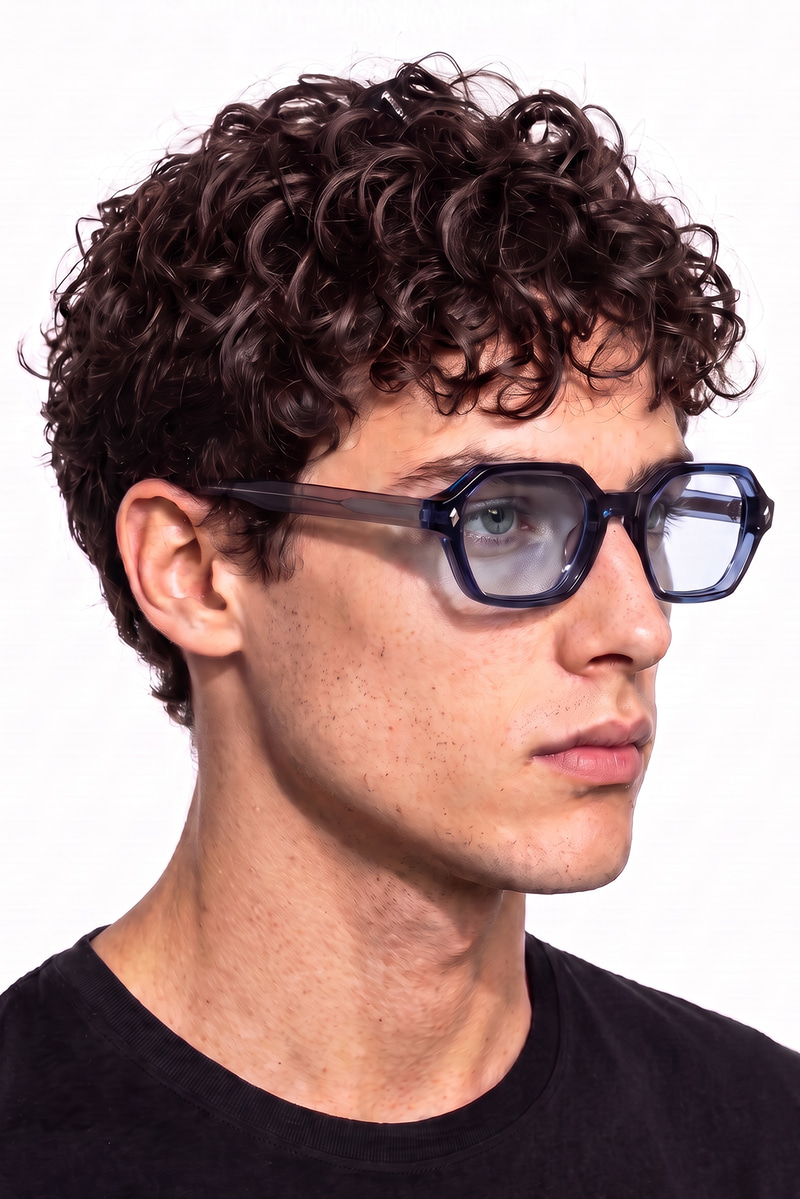 Meridra Navy Blue Erkek Photochromic Güneş Gözlüğü