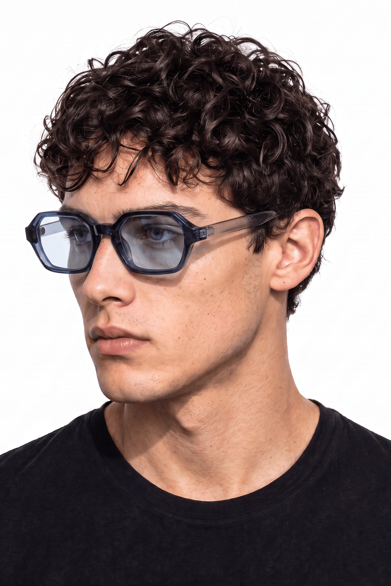 Meridra Navy Blue Erkek Photochromic Güneş Gözlüğü