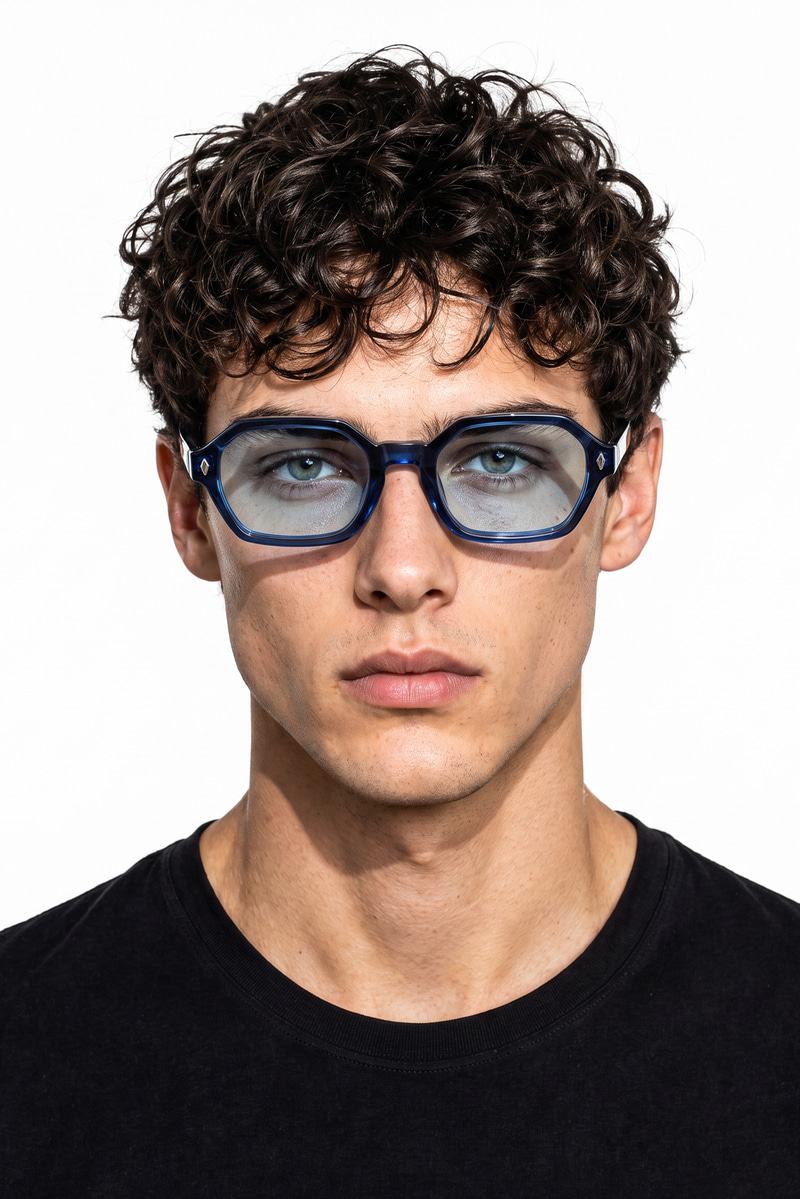 Meridra Navy Blue Erkek Photochromic Güneş Gözlüğü