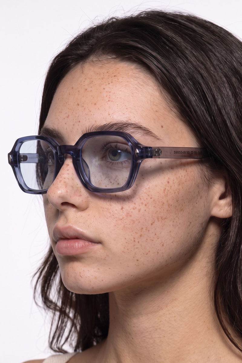 Meridra Navy Blue Photochromic Güneş Gözlüğü