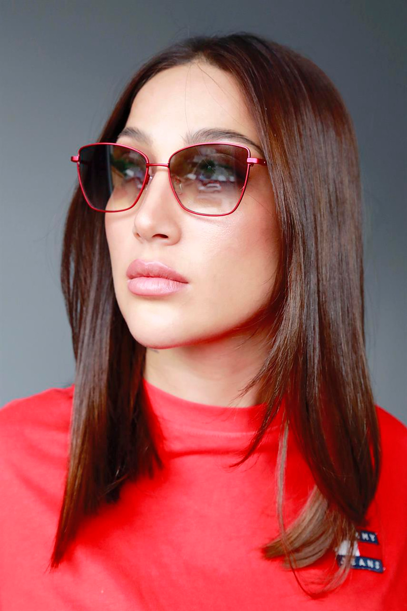 Minerva Red Black Güneş Gözlüğü