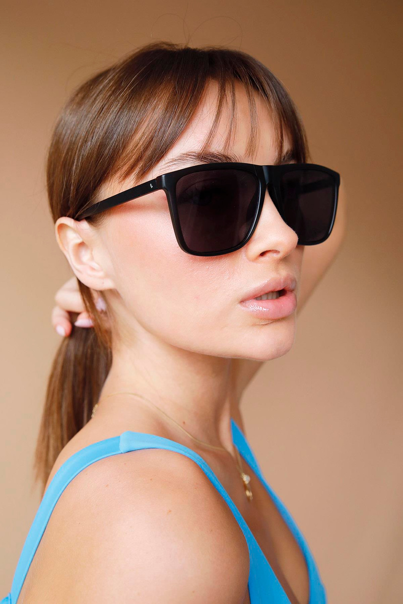 Mutida Dark Brown Black Güneş Gözlüğü