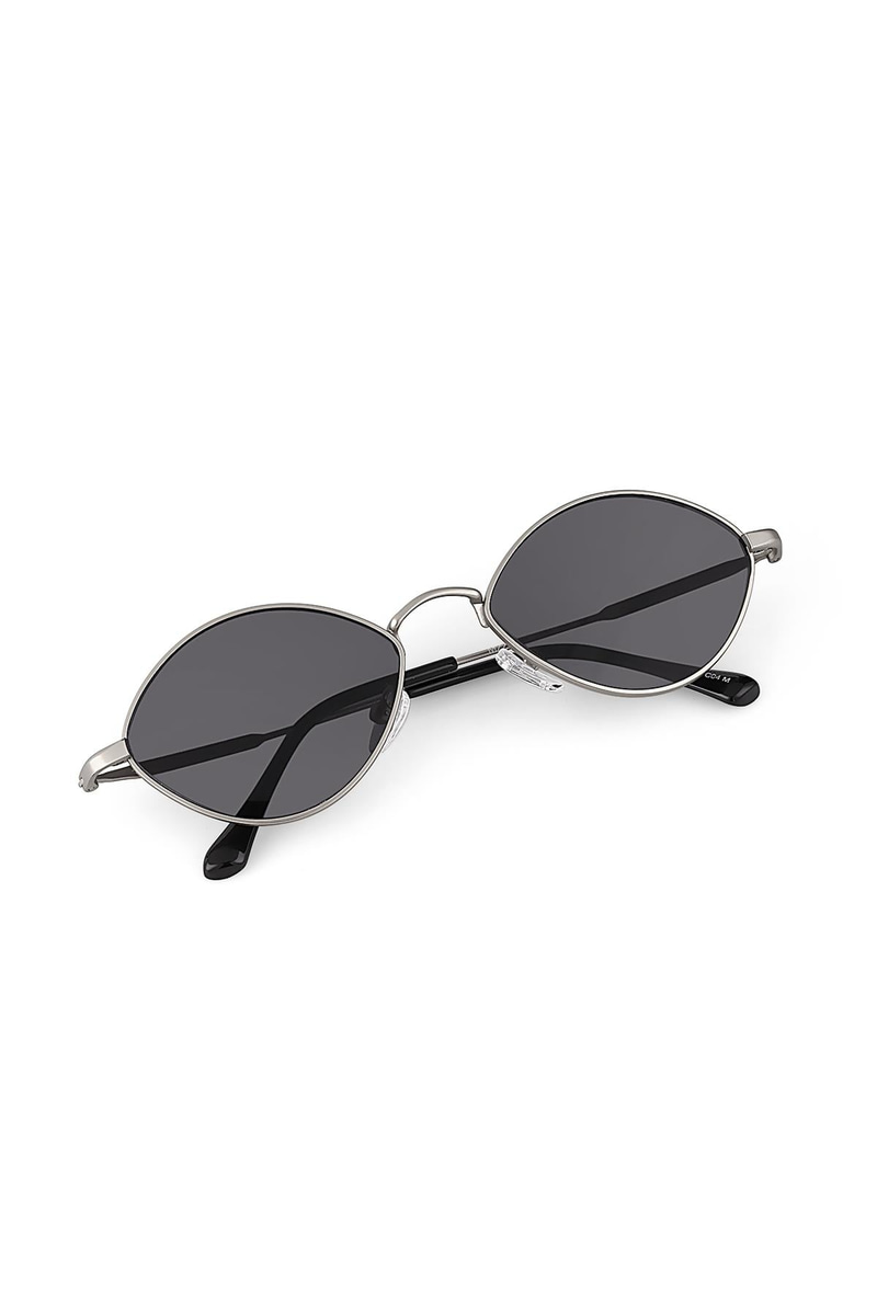 Narin Silver Black Güneş Gözlüğü