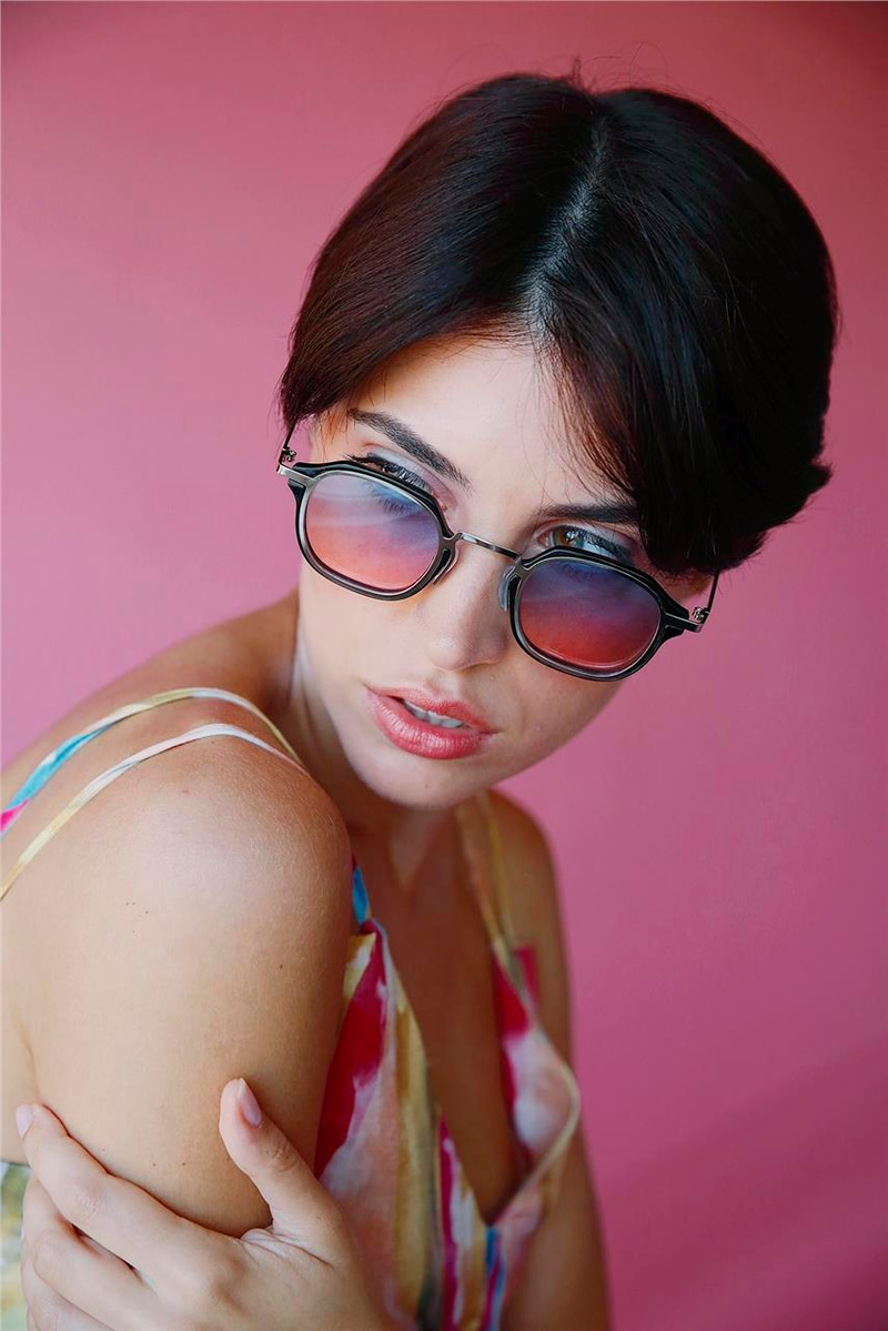 Nebas Black Blue Pink Güneş Gözlüğü