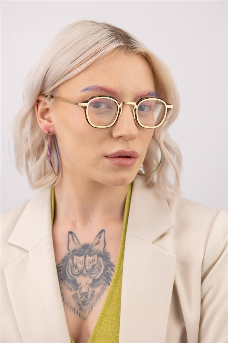 Nebas Gold Leopard Mavi Işık Koruyucu Gözlük