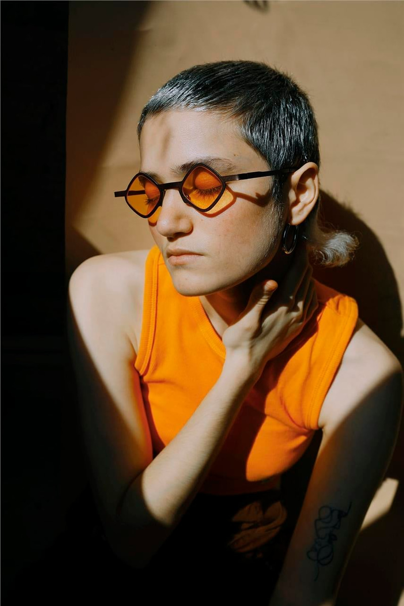 Negar Brown Orange Güneş Gözlüğü
