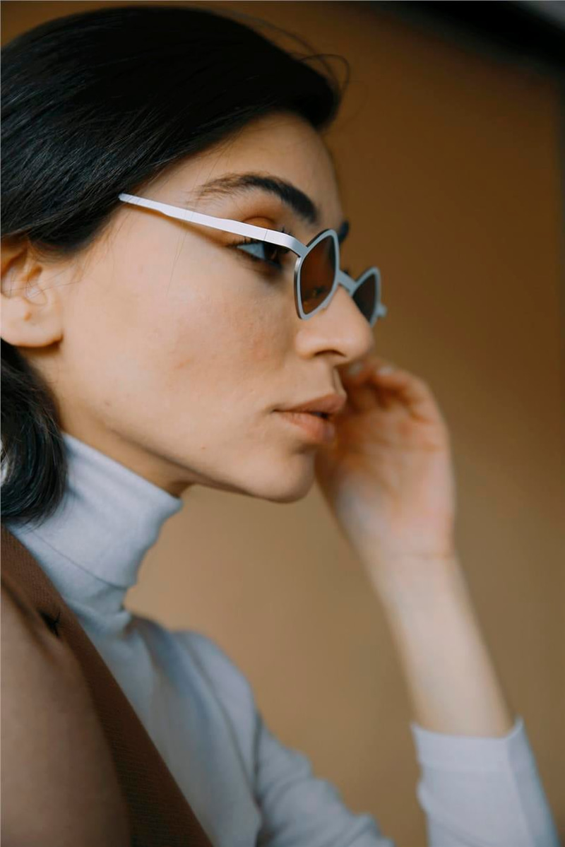 Negar White Brown Güneş Gözlüğü