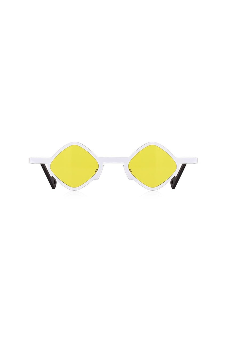 Negar White Yellow Güneş Gözlüğü