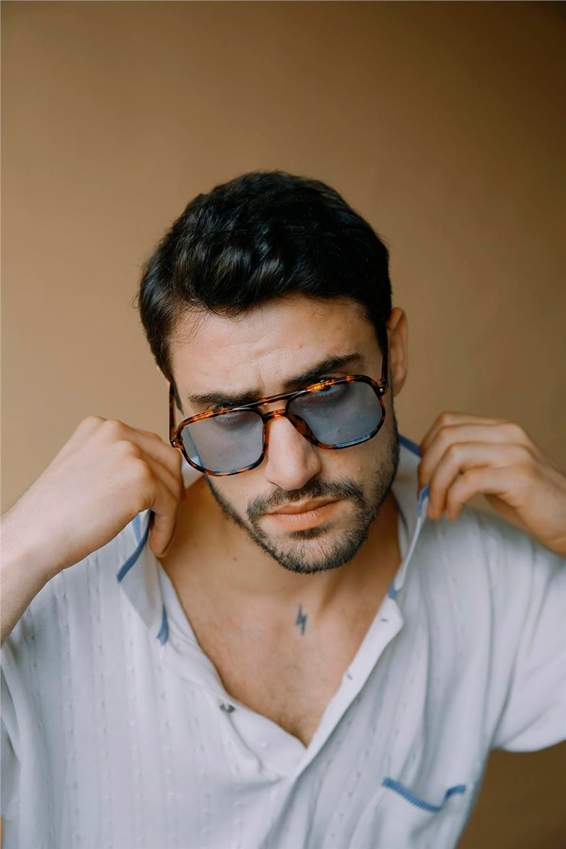 Novalis Leopard Blue Erkek Güneş Gözlüğü