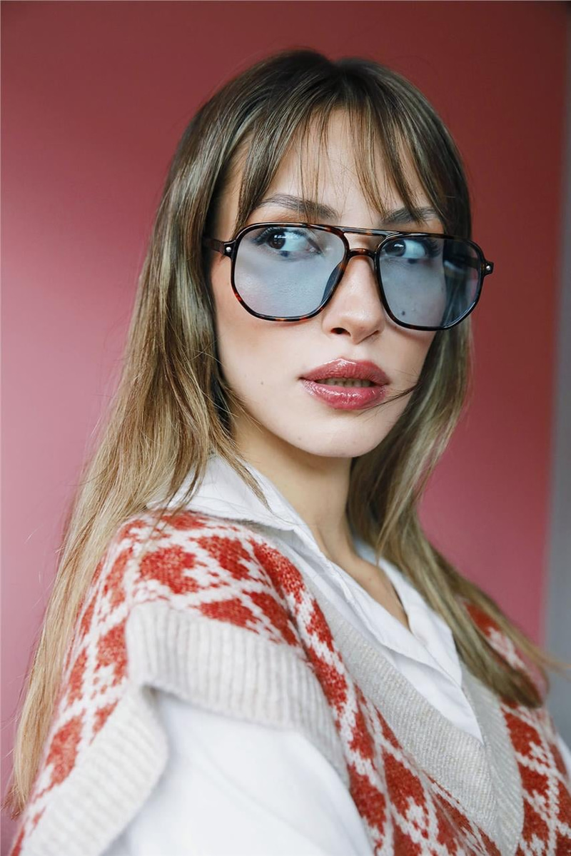 Novalis Leopard Blue Güneş Gözlüğü