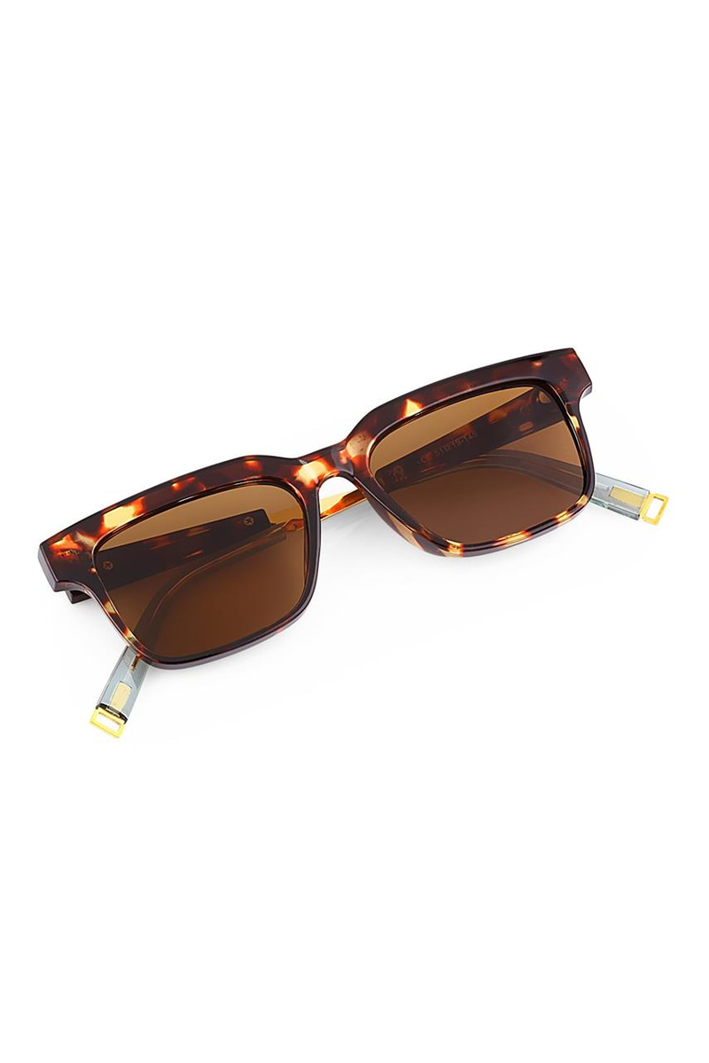 Odette Leopard Brown Güneş Gözlüğü