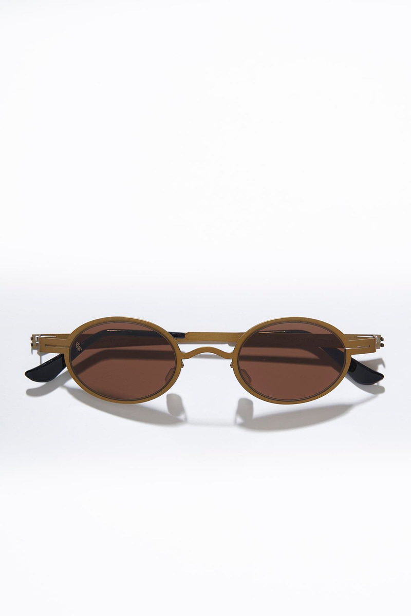 Orvyn Antique Gold Brown Güneş Gözlüğü