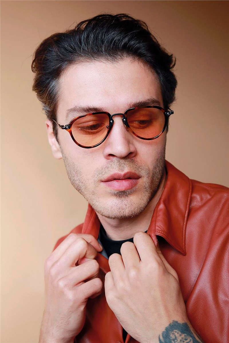 Patton Leopard Orange Erkek Güneş Gözlüğü