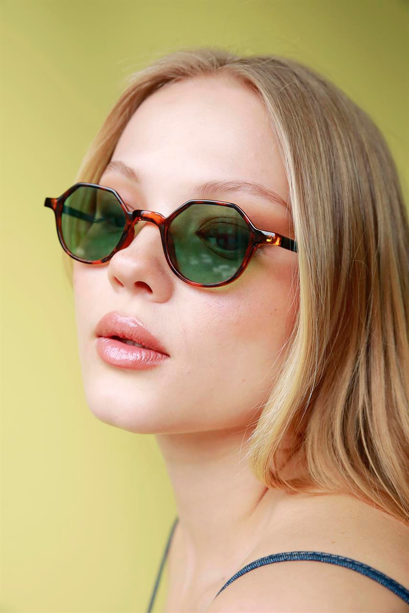 Paula Green Leopard Green Güneş Gözlüğü