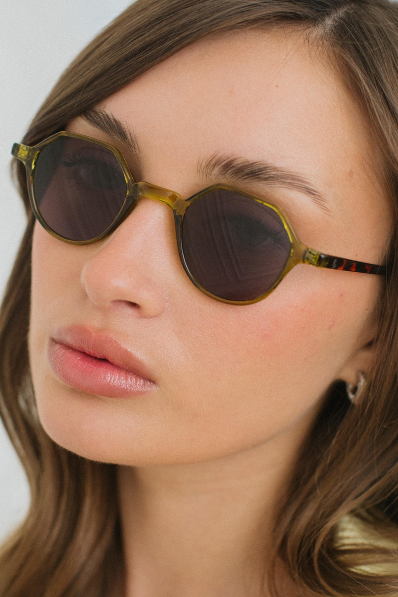 Paula New Olive Black Güneş Gözlüğü