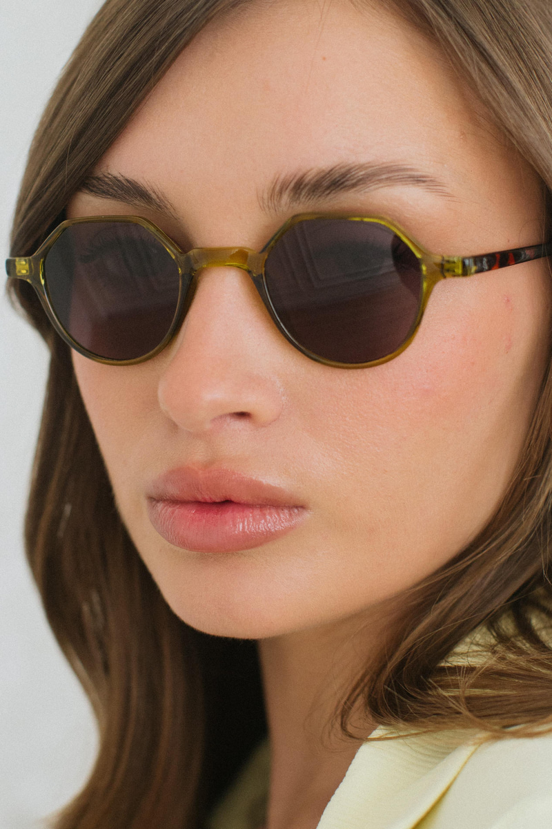 Paula New Olive Black Güneş Gözlüğü