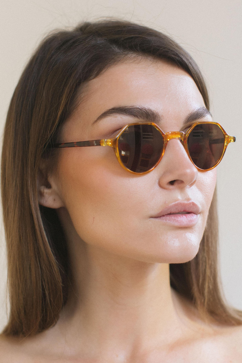 Paula New Orange Brown Güneş Gözlüğü