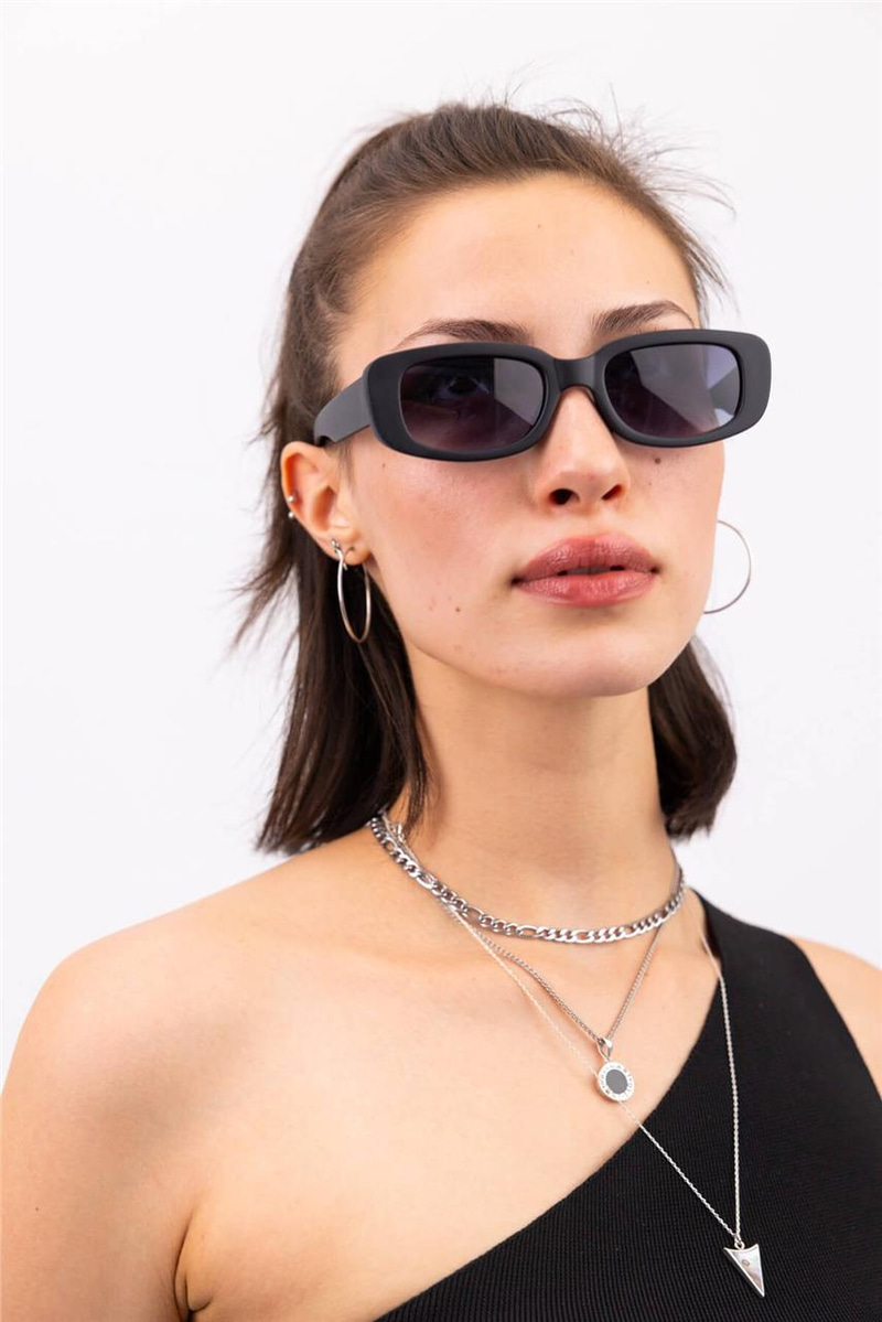 Pearl Matt Black Güneş Gözlüğü