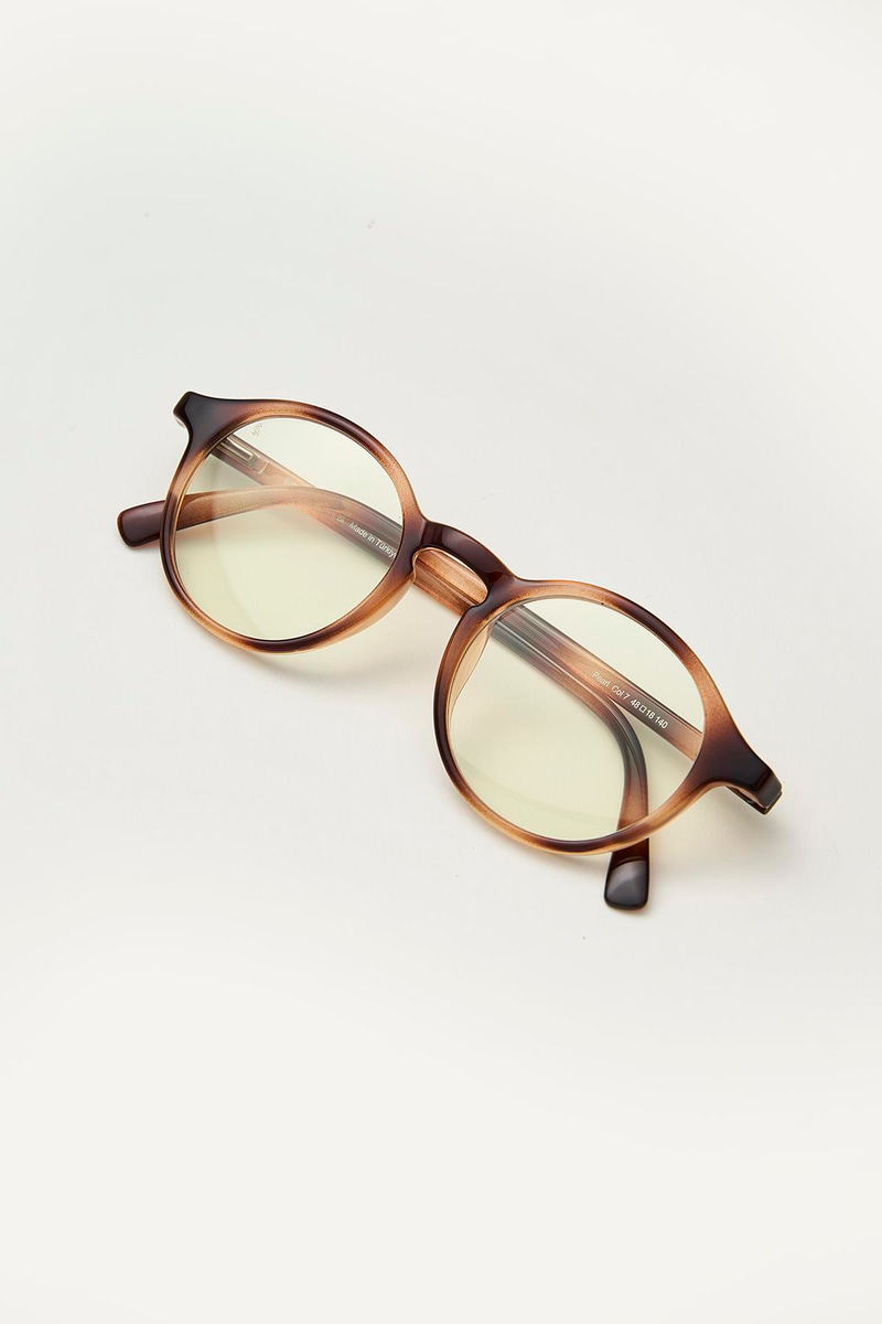 Pearl Vintage Leopard Mavi Işık Koruyucu Gözlük