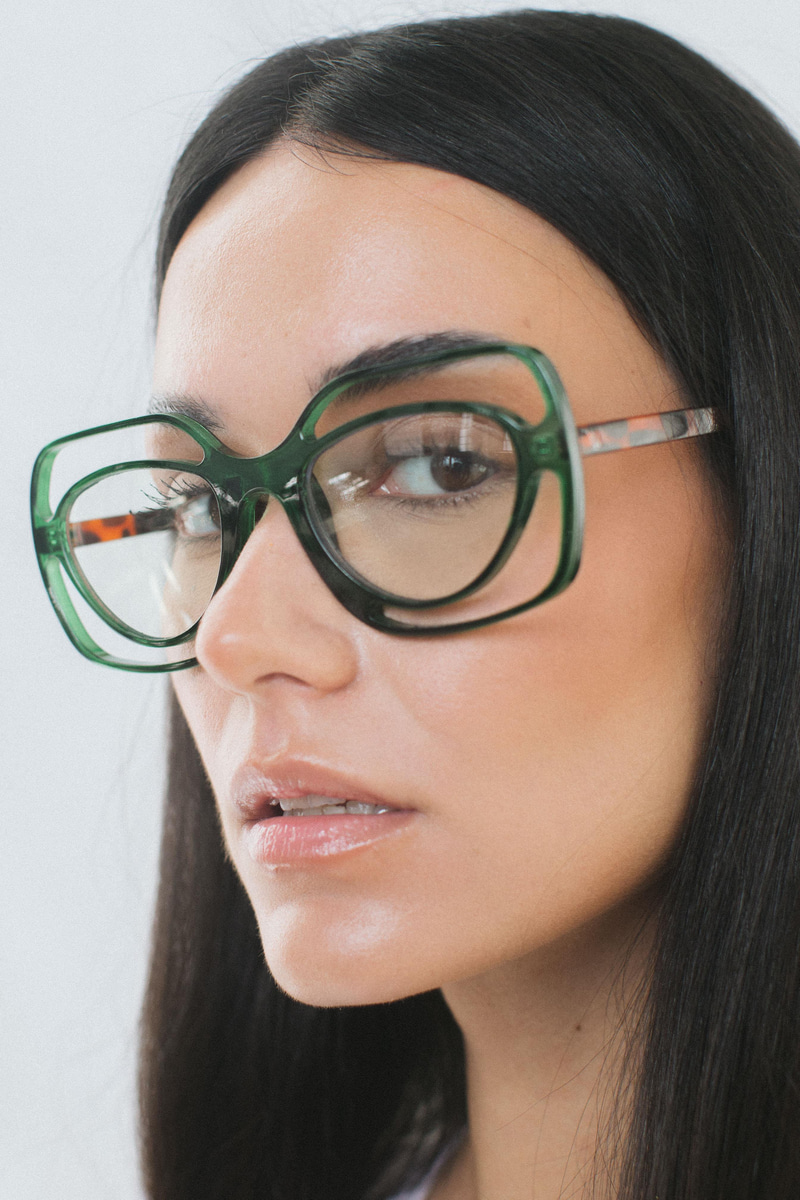 Pelikan Green Leopard Mavi Işık Koruyucu Gözlük