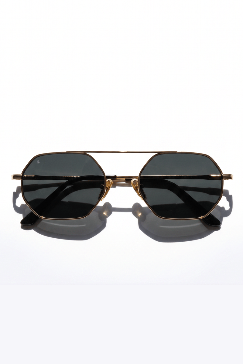 Piyavel Gold Black Güneş Gözlüğü
