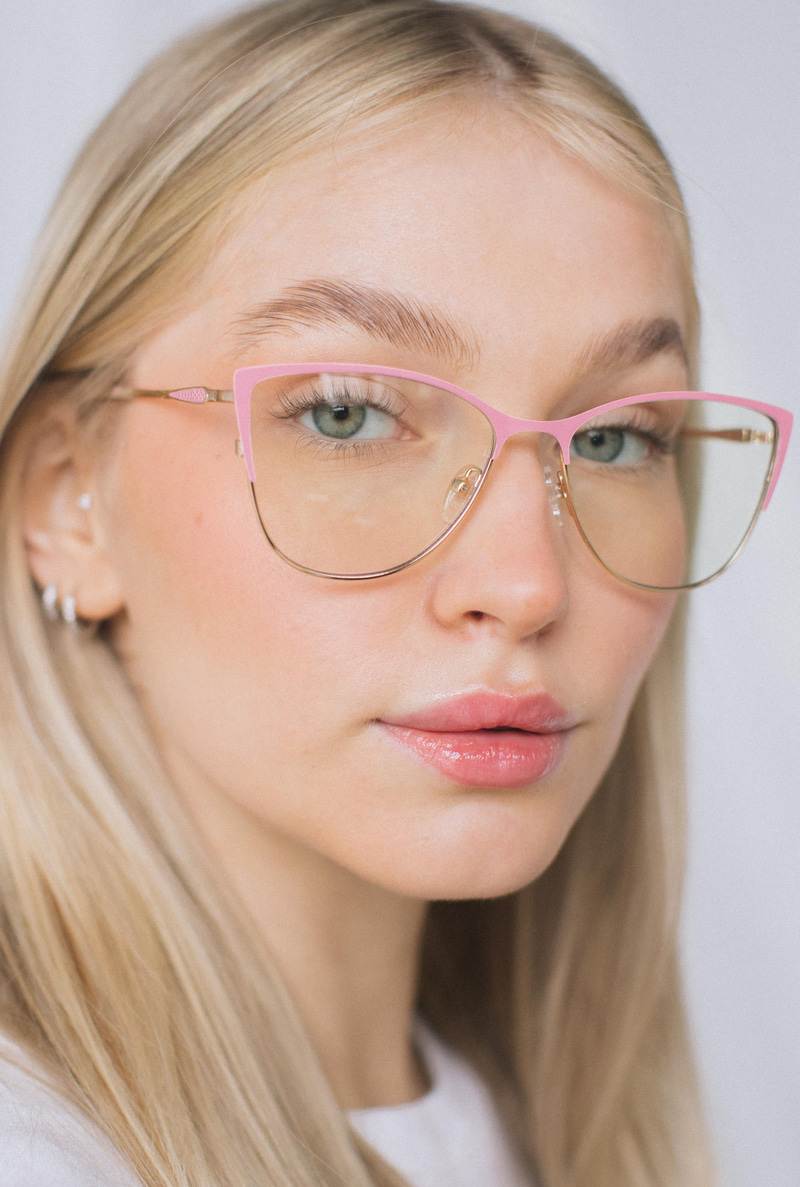 Puerta Pink Mavi Işık Koruyucu Gözlük