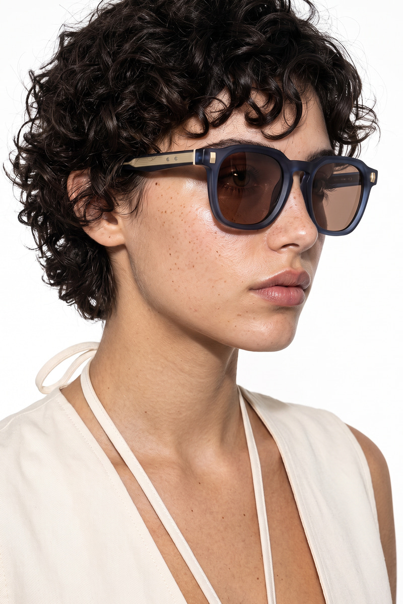 Ravendor Matt Blue Brown Güneş Gözlüğü