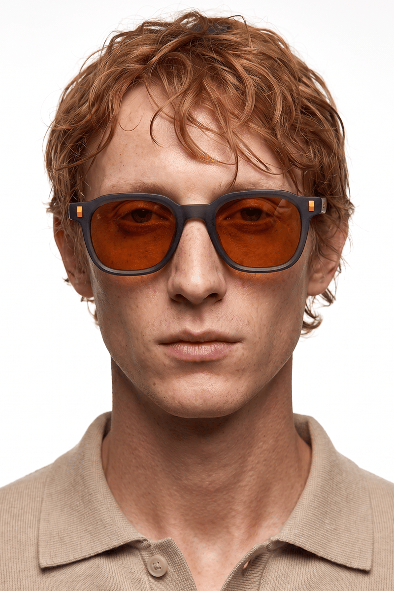 Ravendor Matt Grey Orange Erkek Güneş Gözlüğü