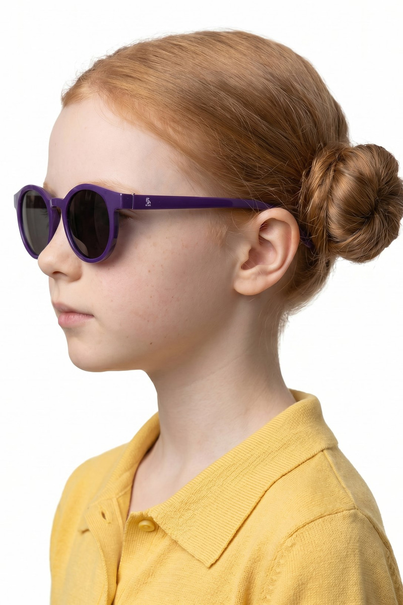 Raylo Purple Black Çocuk Güneş Gözlüğü