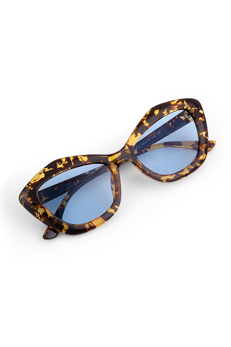 Regina Leopard Blue Güneş Gözlüğü