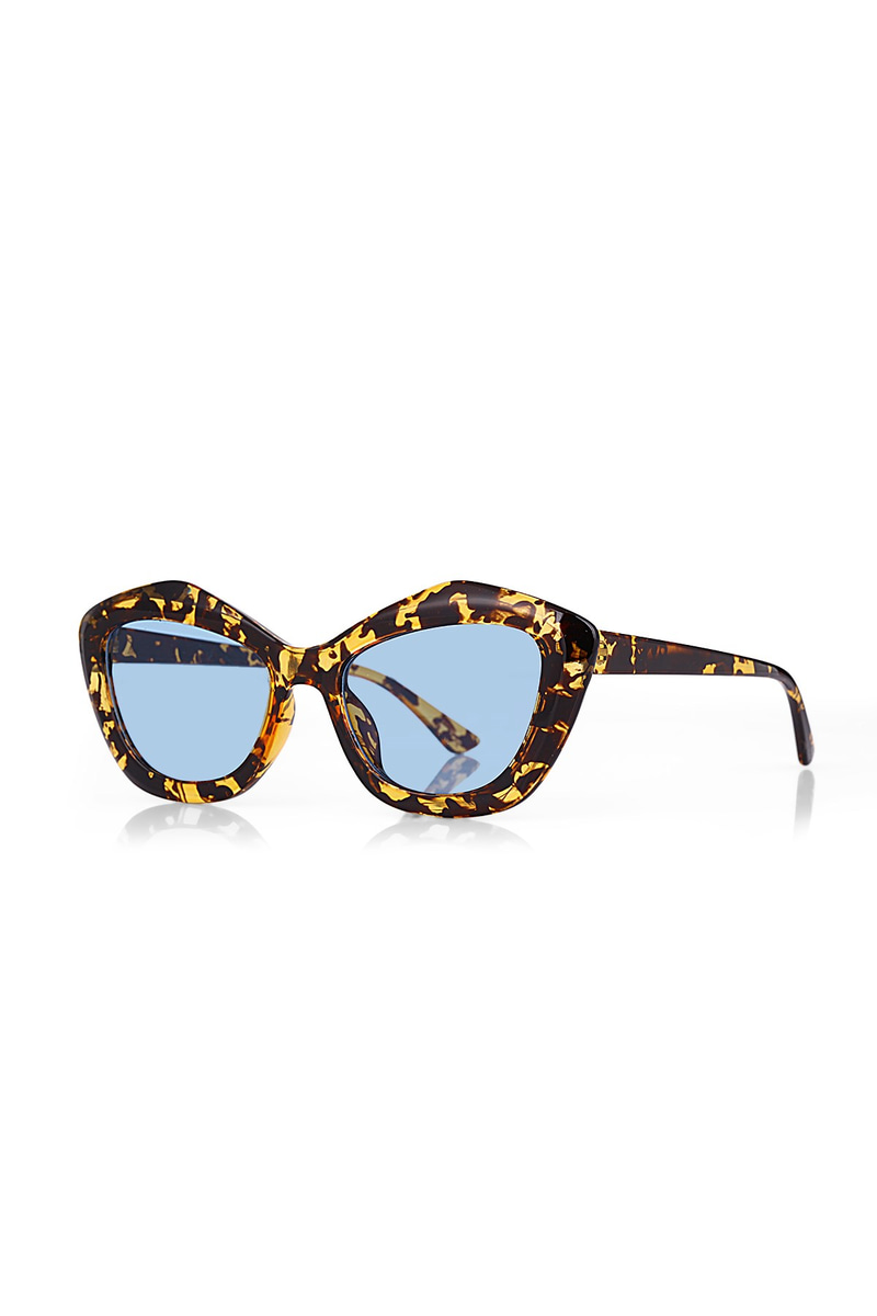 Regina Leopard Blue Güneş Gözlüğü
