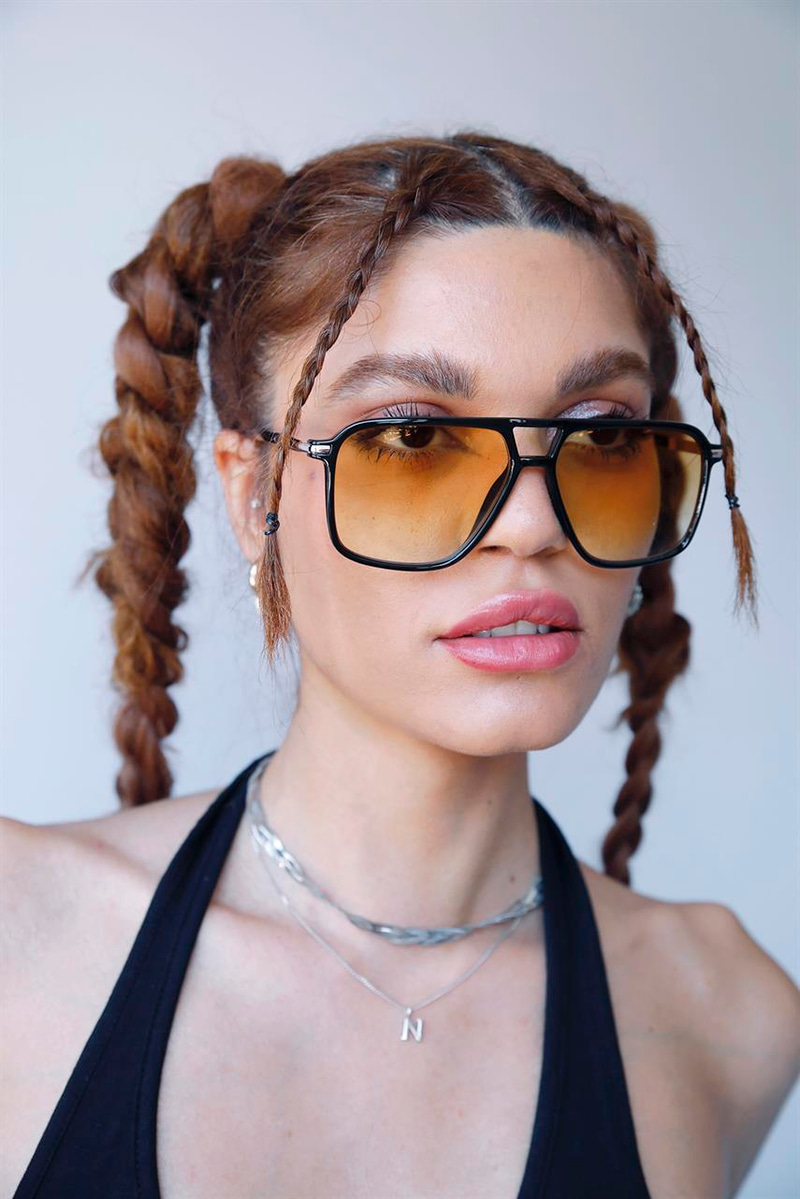 Rhetta Black Orange Güneş Gözlüğü