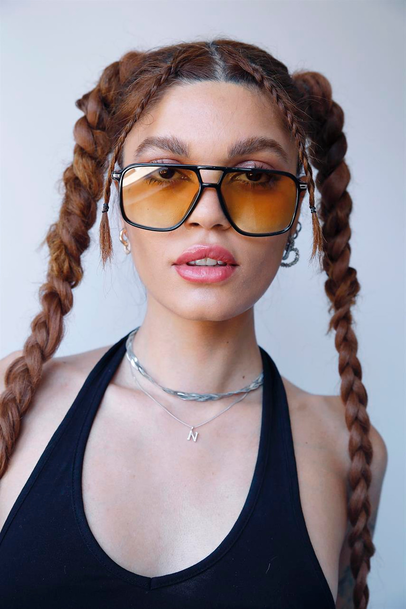 Rhetta Black Orange Güneş Gözlüğü