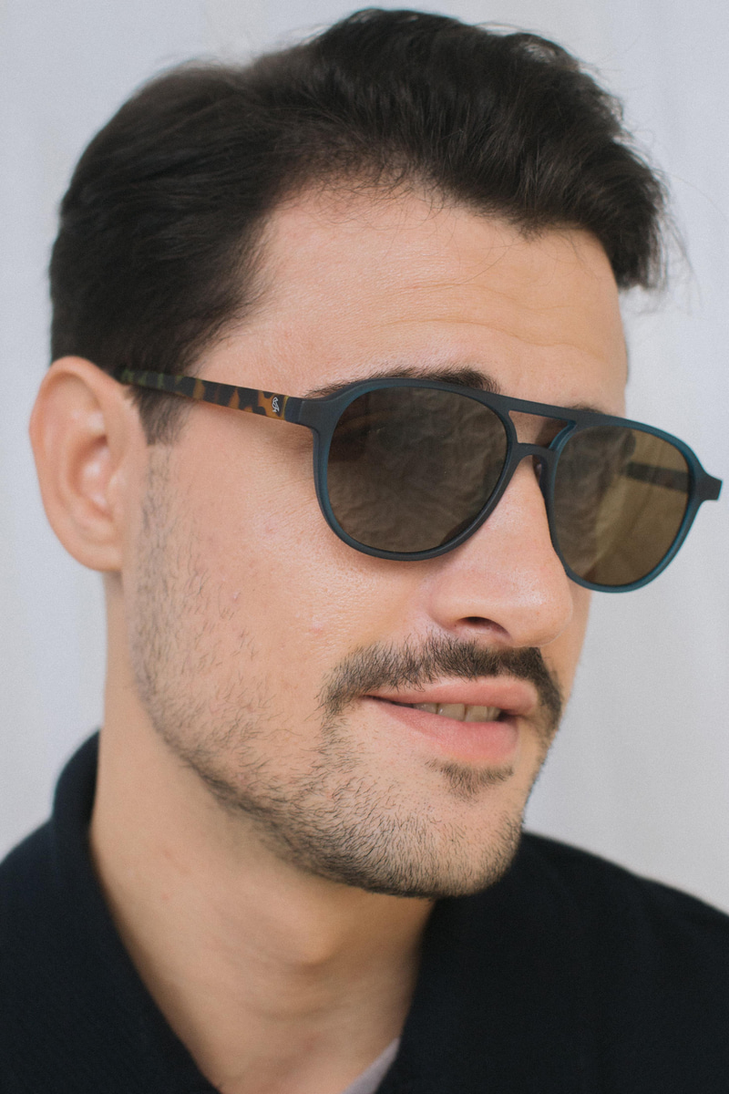 Richard Matt Navy Brown Erkek Güneş Gözlüğü